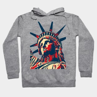 liberty statue united states of America Hoodie